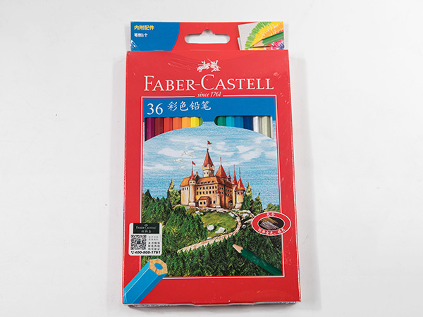 辉柏嘉36色彩色铅笔